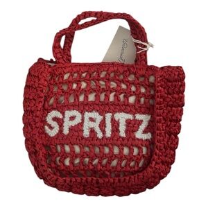 Universal Thread Red Crochet Tote